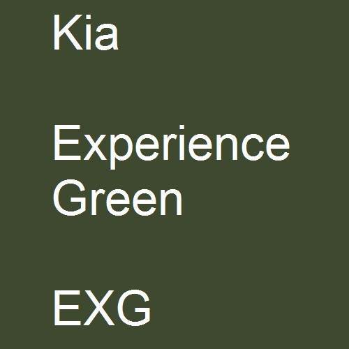 Kia, Experience Green, EXG.